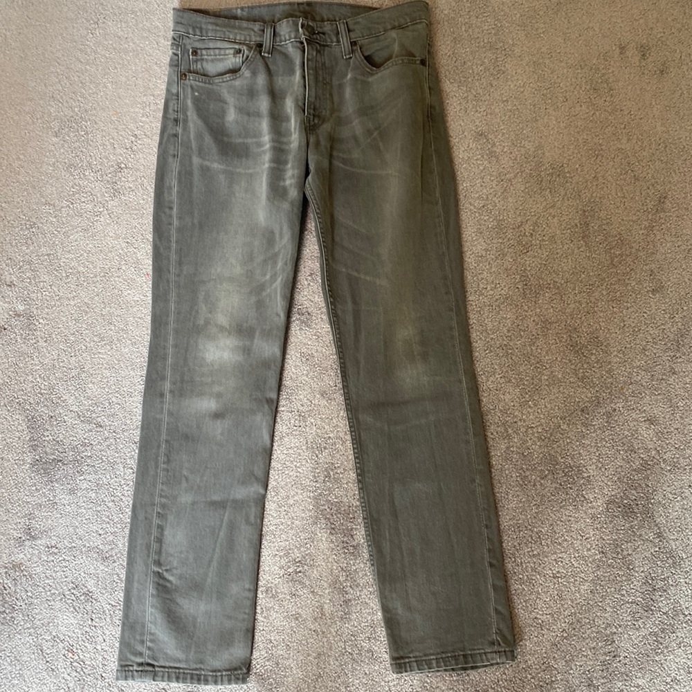 Men’s Grey Levi Jeans - great condition - W33/L32 - no flaws